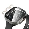 Apple Watch Ultra 1/2/3/4  Tech-Protect Defense360-etui med skjermbeskytter - 49mm - 2 stk. - Titan / Gjennomsiktig