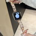Apple Watch Ultra 3/2/Ultra/11/10/9/8/7/6/5/4/3/2/1/SE 2025/2022/2020 Luksuriøst armbånd i kobber - Rosagull