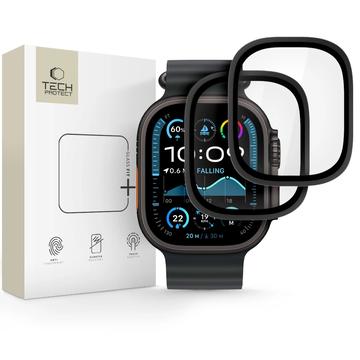 Apple Watch Ultra/Ultra 2/Ultra 3 Tech-Protect Glass Ring Beskyttelsesglass - 9H, 2 stk.