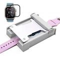Apple Watch Ultra/Ultra 2/Ultra 3 Skjermbeskytter med støvfritt monteringssett - 49mm - svart kant