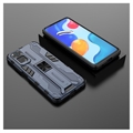 Xiaomi Redmi Note 11/11S Armor Series Hybrid-deksel med Stativ