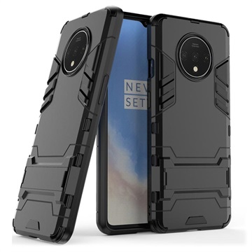 Armor Series OnePlus 7T Hybrid-deksel med Stativ - Svart
