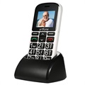 Artfone CS188 Mobiltelefon for Eldre - Dual SIM, SOS - Hvit