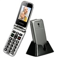 Artfone G3 Flip Mobiltelefon for Eldre - 3G, Dual SIM, SOS