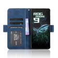 Asus ROG Phone 9 Kortholder Lommebokveske - blå