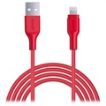 Aukey CB-AL2 MFi USB-C / Lightning Kabel - 2m - Rød
