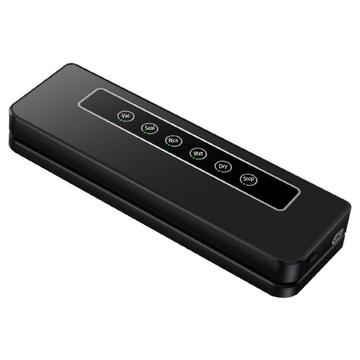 Automatisk vakuumforsegler med 30 poser - 65kPa - svart