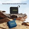 Azeada AZ-S01 5W vanntett bærbar Bluetooth-høyttaler