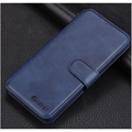 Samsung Galaxy S10 Azns Lommebok-deksel med Stativ - Blå