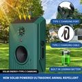 B10 Solcelledrevet ultralydbasert dyreavviser - veggmontert - grønn