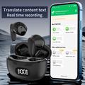 B28 150 språk Smart stemmeoversettelse Trådløse øretelefoner - hvit