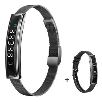 B3 Smartarmbånd / Fitness Tracker med to reimer