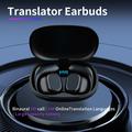 B66 Smart Bluetooth-oversetter Ørepropper Real Time Earphone Translator Device for Business Travel Learning