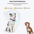 BC3V Smart anti-bjeffehalsbånd for hunder - IP67 vanntett treningshalsbånd med lyd og vibrasjon