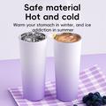 BDL-009 2-i-1 batteridrevet, bærbar juicepresser/blender - 650ml - Gradient lilla