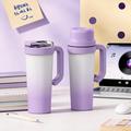 BDL-009PRO 2-i-1 batteridrevet juicepresse/blender med håndtak - 650ml - lilla