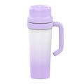 BDL-009PRO 2-i-1 batteridrevet juicepresse/blender med håndtak - 650ml - lilla