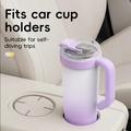 BDL-009PRO 2-i-1 batteridrevet juicepresse/blender med håndtak - 650ml - lilla