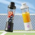 BDL-010PRO 2-i-1 oppladbar juicepresser/vannflaske - 450ml - svart