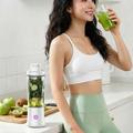 BDL-010PRO 2-i-1 oppladbar juicepresser/vannflaske - 450ml - hvit