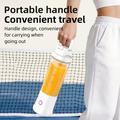 BDL-010PRO 2-i-1 oppladbar juicepresser/vannflaske - 450ml - hvit