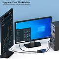 BENFEI Active Adapter DisplayPort/HDMI-adapter - 4K 60Hz - Grå