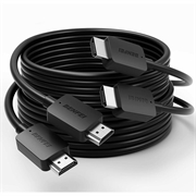 BENFEI HDMI 2.1-kabel med ultrahøy hastighet, 2-pakning - 8K 60Hz, 4K 144Hz, 1.8m - svart