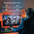 BENFEI HDMI 2.1-kabel med ultrahøy hastighet, 2-pakning - 8K 60Hz, 4K 144Hz, 1.8m - svart