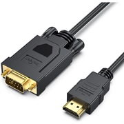 BENFEI HDMI/VGA-kabel - 1.8m - svart