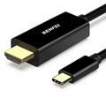 BENFEI USB-C/HDMI-kabel - 4K 30Hz - 1m - svart
