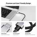 BENFEI USB-C/HDMI-kabel - 4K 60Hz - 0.9m - grå