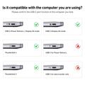 BENFEI USB-C/HDMI-kabel - 4K 60Hz - 0.9m - grå