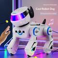 BG1546 AI-robothundleke med stemmestyring for barn - hvit
