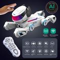 BG1546 AI-robothundleke med stemmestyring for barn - hvit