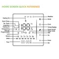 BHT-006GAW Smart termostat for vannbasert gulvvarme - Wi-Fi, Tuya-appen, stemmestyring - hvit