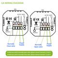 BHT-006GAW Smart termostat for vannbasert gulvvarme - Wi-Fi, Tuya-appen, stemmestyring - hvit