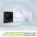 BHT-009GALW Smart WiFi-termostat - Tuya-appen - Svart