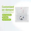 BHT-009GCLW Programmerbar WiFi-smarttermostat fra Tuya - hvit