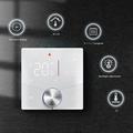 BHT-009GCLW Programmerbar WiFi-smarttermostat fra Tuya - hvit