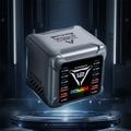 BK-127D 12-ports ladestasjon for skrivebord, 1200W - svart