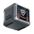 BK-127D 12-ports ladestasjon for skrivebord, 1200W - svart