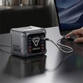 BK-127D 12-ports ladestasjon for skrivebord, 1200W - svart