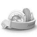 BLUEDIO T2+ trådløs Bluetooth 4.1 stereohodetelefon med mikrofon Over-ear - hvit