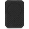 BMW M Carbon Metal Logos MagSafe lommebok med kortholder - svart