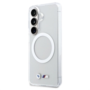 Samsung Galaxy S26 BMW M IML Metal Logo magnetisk hybrid-deksel - gjennomsiktig