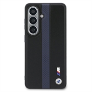 Samsung Galaxy S26 BMW M Perforated Stripes and Metal Logo magnetisk-deksel - blå / svart