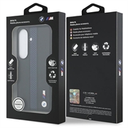 Samsung Galaxy S26 BMW M Perforated Stripes and Metal Logo magnetisk-deksel - blå / svart