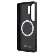 Samsung Galaxy S26 Ultra BMW M Perforated Stripes and Metal Logo magnetisk-deksel - blå / svart