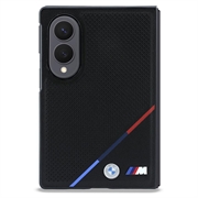 Samsung Galaxy Z Fold8 BMW M Perforated Tricolor Stripe Magnetisk-deksel - svart
