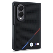 Samsung Galaxy Z Fold8 BMW M Perforated Tricolor Stripe Magnetisk-deksel - svart
